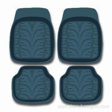 Rubber Car Mat with Universal Design that Fits All Car Models